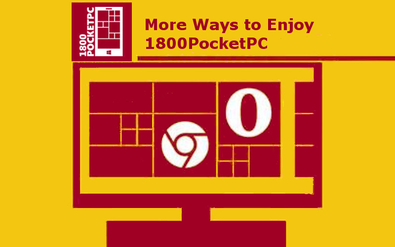 More ways to enjoy 1800PocketPC More ways to enjoy 1800PocketPC